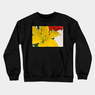 Yellow Lily Crewneck Sweatshirt